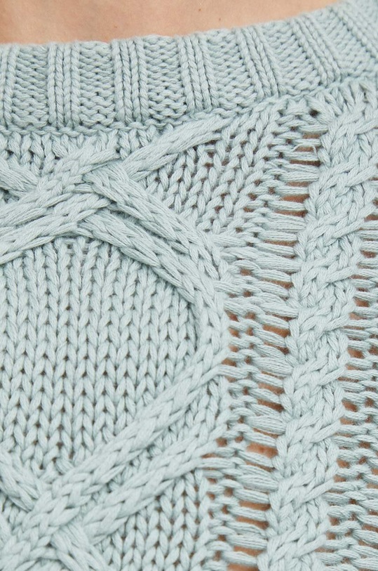 Lauren Ralph Lauren sweter bawełniany 200933121 zielony