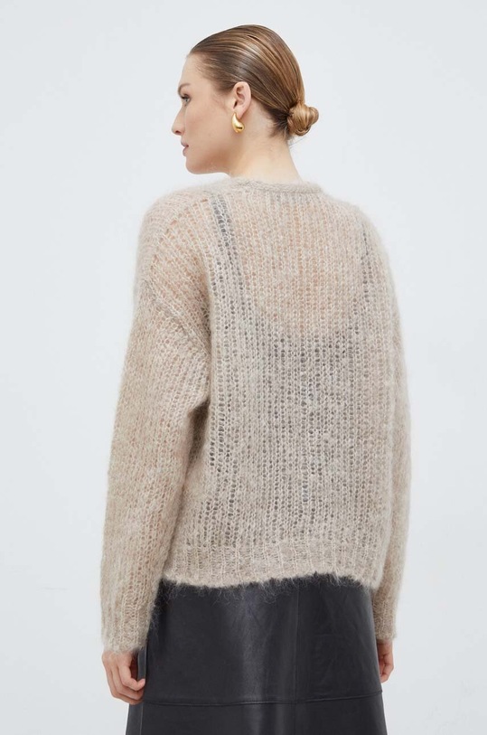 Odzież Weekend Max Mara kardigan wełniany 2415341031600 beżowy