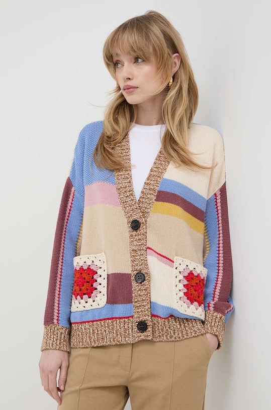 Weekend Max Mara kardigan pozostałe multicolor 2415341061600