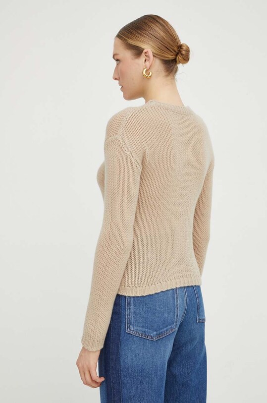 Одежда Шерстяной свитер Weekend Max Mara 2415361031600 бежевый