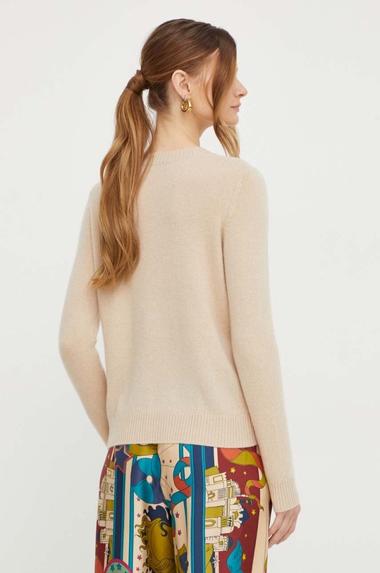 Odzież Weekend Max Mara sweter z kaszmirem 2415361081600 beżowy
