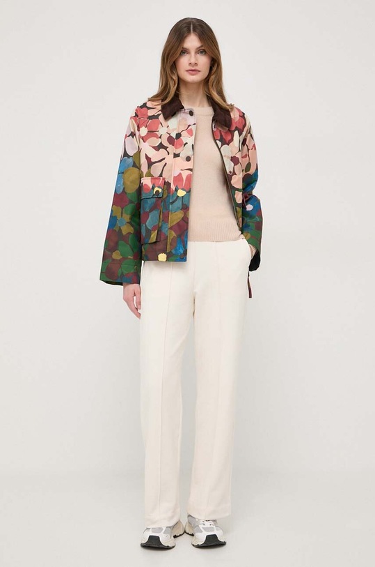 Weekend Max Mara sweter wełniany 2415361131600 beżowy SS24