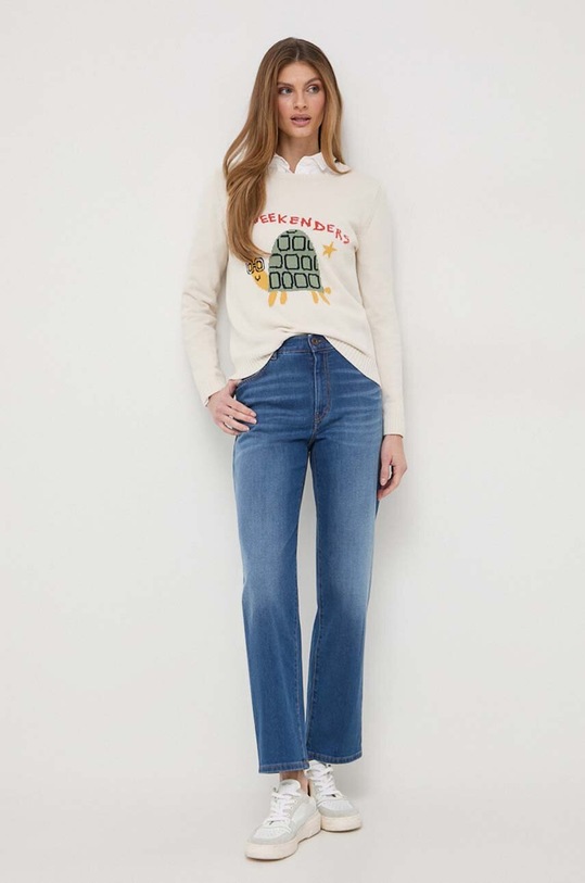 Sveter Weekend Max Mara 2415361241600 béžová SS24