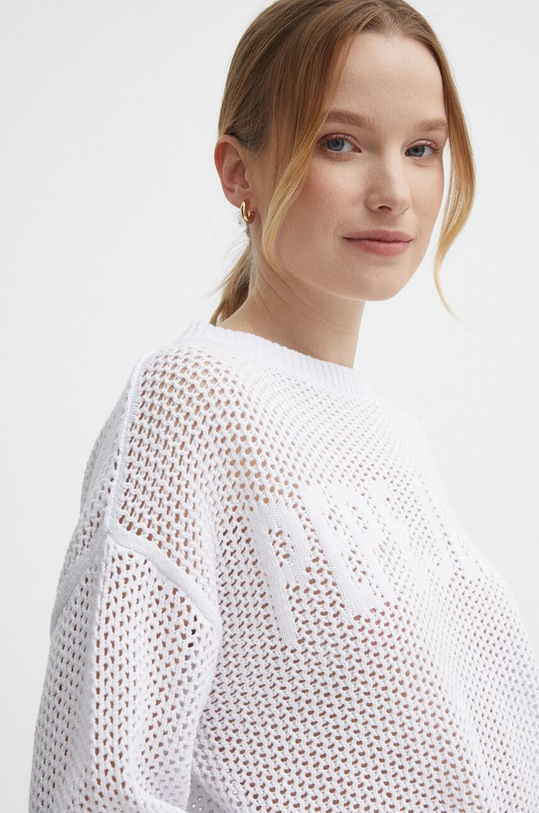 Pepe Jeans sweter bawełniany GISELE biały PL702131