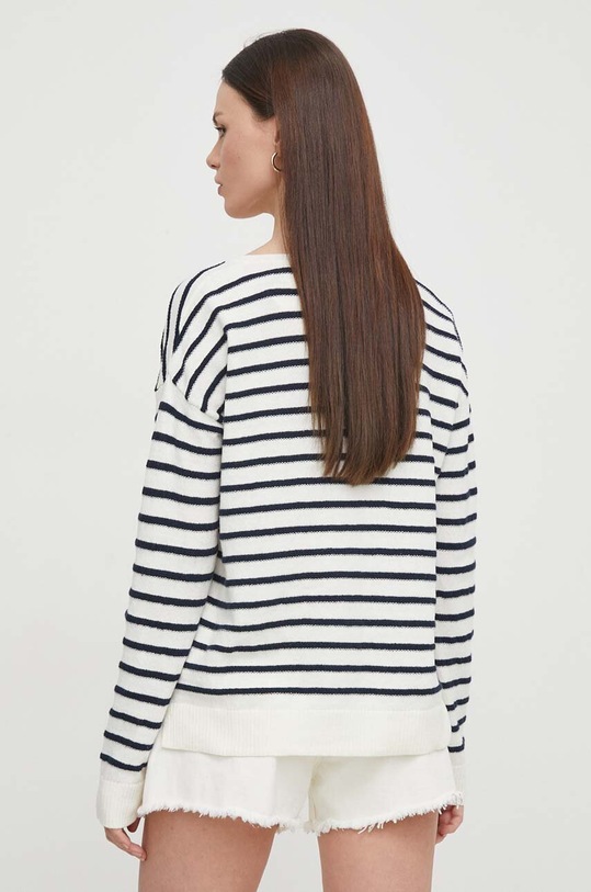 Oblečení Svetr s příměsí lnu Pepe Jeans FRANCES PL702132 béžová