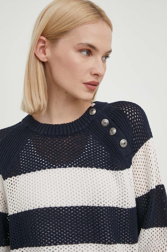 Pepe Jeans sweter bawełniany GIA granatowy PL702136