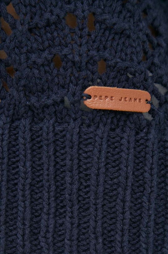Bavlnený sveter Pepe Jeans GEMMA PL702137 tmavomodrá