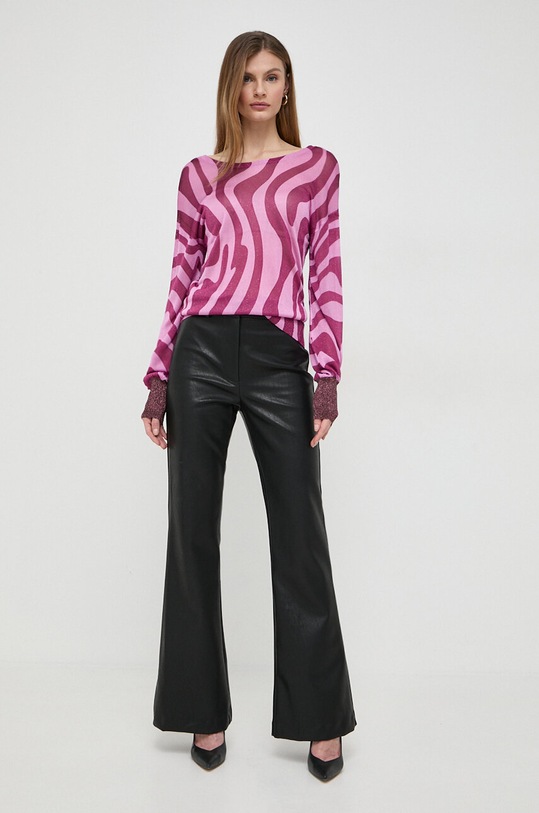 Liu Jo sweter WA4089.MA24O różowy SS24