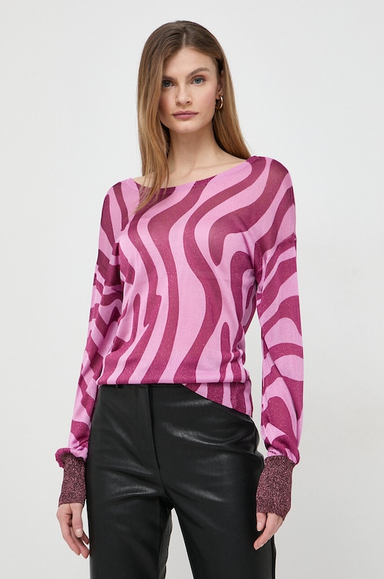 Odzież Liu Jo sweter WA4089.MA24O różowy