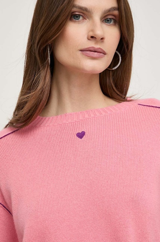 Kašmírový svetr MAX&Co. 2416361071200 růžová