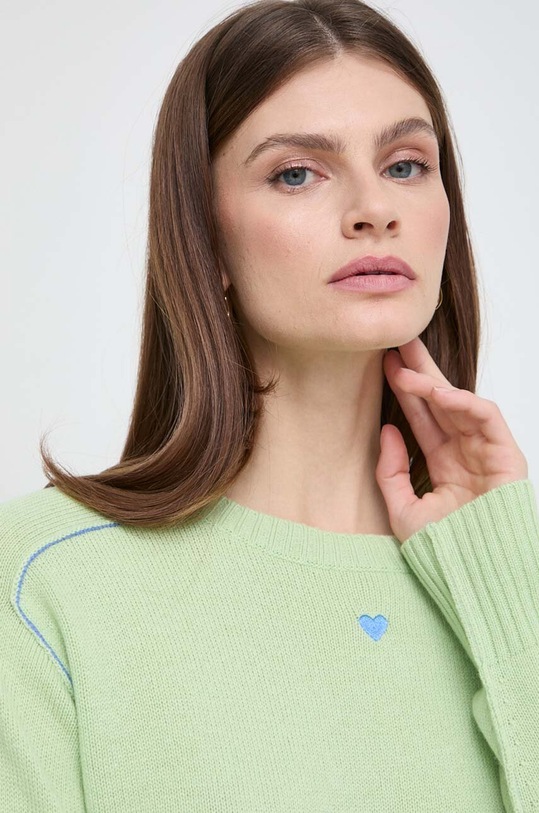 MAX&Co. sweter kaszmirowy zielony 2416361071200