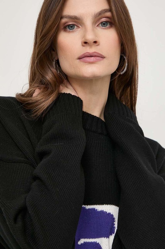 MAX&Co. sweter bawełniany x CHUFY czarny 2418361021200