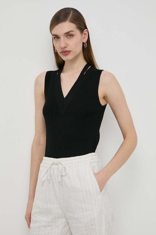 BOSS kamizelka czarny 50512919