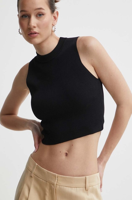 HUGO top czarny 50514314