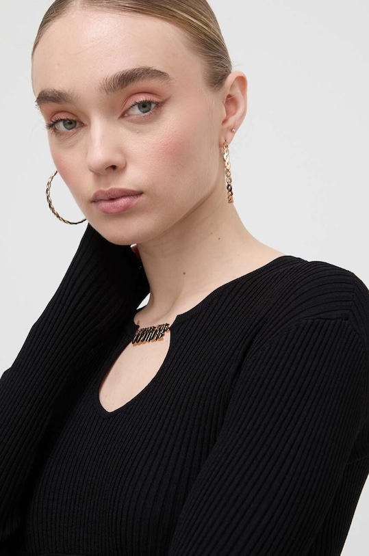 Sveter Versace Jeans Couture 76HAFM01.CMN33 čierna