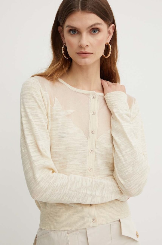 Pinko cardigan subtiri bej 103551.A1WR