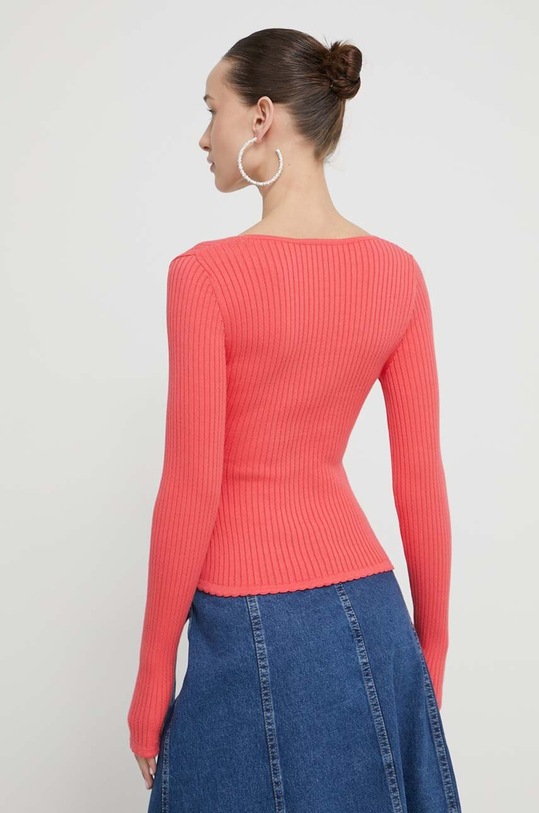 Oblečení Bavlněný svetr Moschino Jeans 0913.3706 růžová
