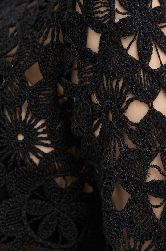 Twinset pulover de bumbac 241TT3234 negru