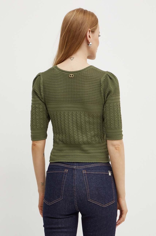 Odzież Twinset sweter 241TT3162 zielony