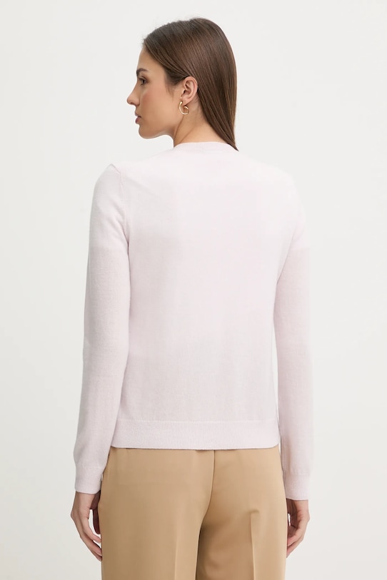 Одяг Вовняний кардиган United Colors of Benetton 1002D5485 рожевий