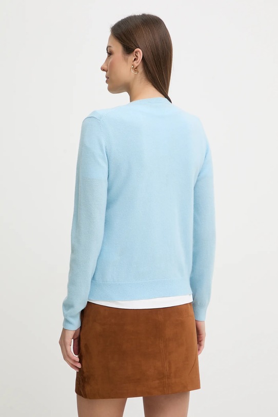 Одяг Вовняний кардиган United Colors of Benetton 1002D5485 блакитний