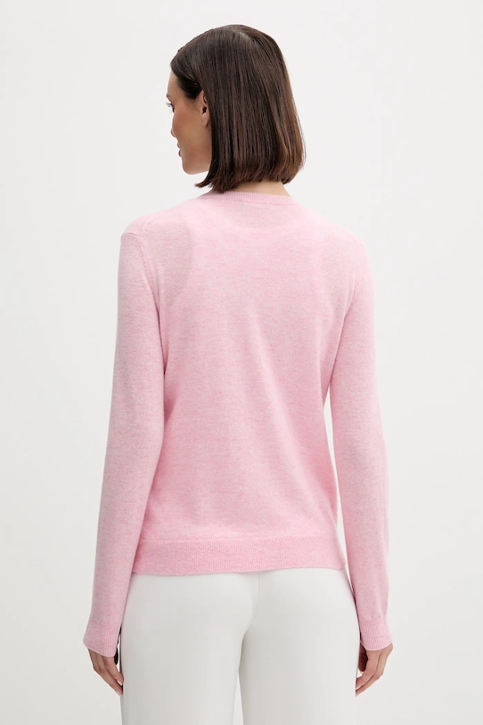 Îmbrăcăminte United Colors of Benetton cardigan din lana 1002D5485 roz