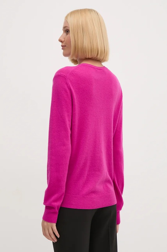 Îmbrăcăminte United Colors of Benetton cardigan din lana 1002D5485 roz