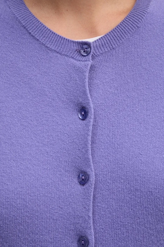 Vlněný svetr United Colors of Benetton 1002D5485 fialová