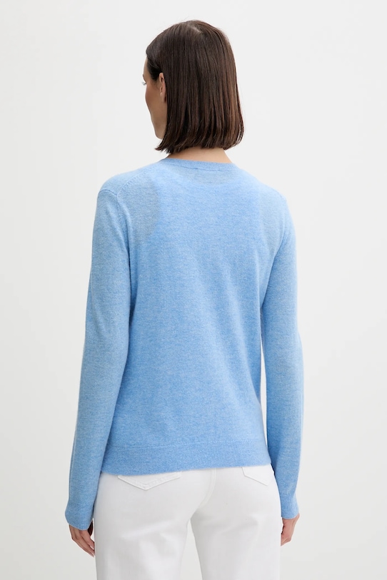 Odzież United Colors of Benetton kardigan wełniany 1002D5485 niebieski