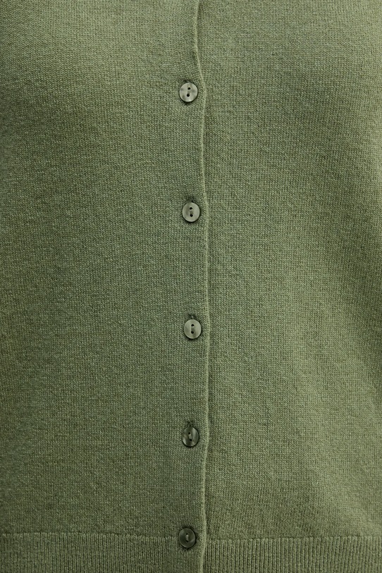 United Colors of Benetton kardigan wełniany 1002D5485 zielony