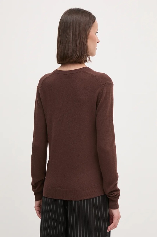 Îmbrăcăminte United Colors of Benetton pulover de lana 1002D4488 maro