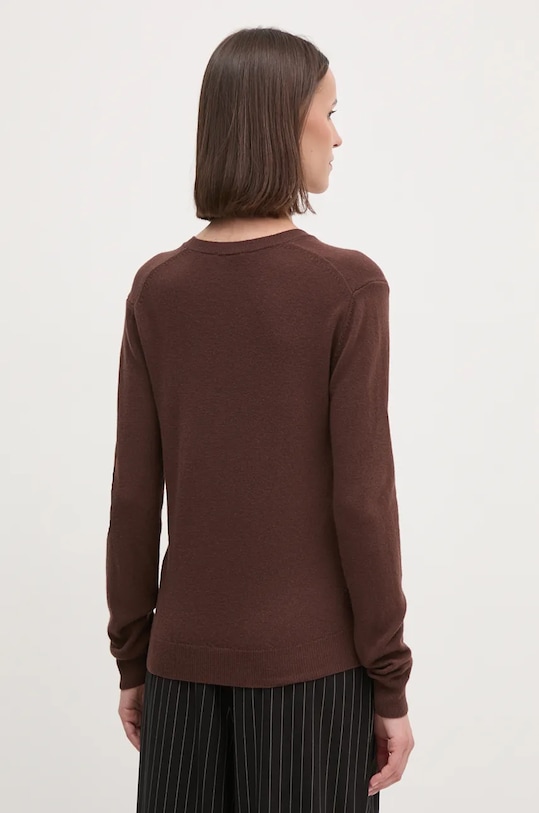 Ruházat United Colors of Benetton gyapjú pulóver 1002D4488 barna