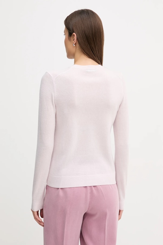 Odzież United Colors of Benetton sweter wełniany 1002D1K01 różowy