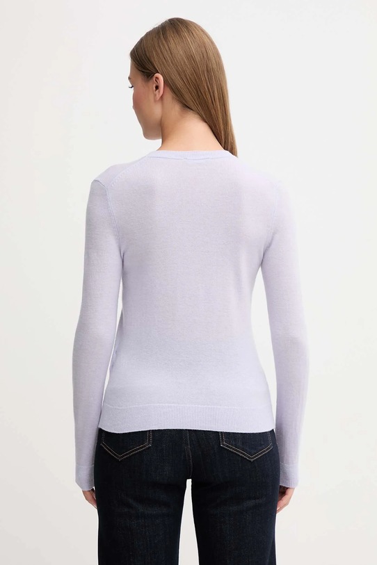 Одежда Шерстяной свитер United Colors of Benetton 1002D1K01 фиолетовой