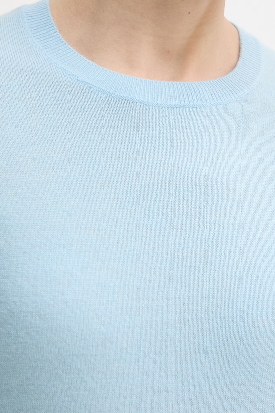 United Colors of Benetton sweter wełniany 1002D1K01 niebieski