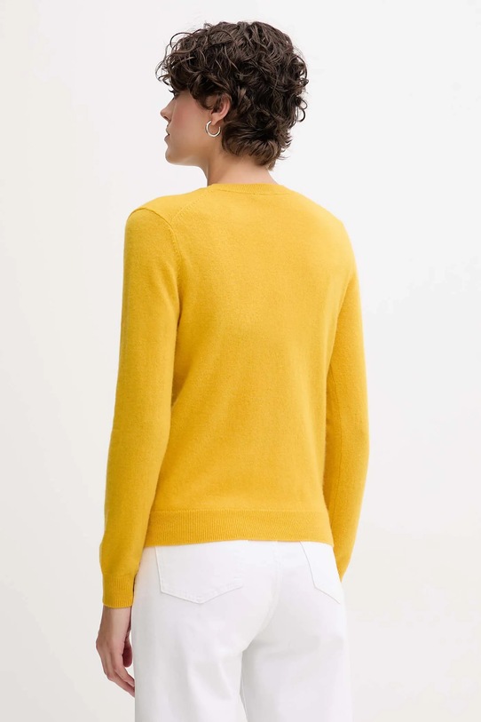 Одежда Шерстяной свитер United Colors of Benetton 1002D1K01 жёлтый