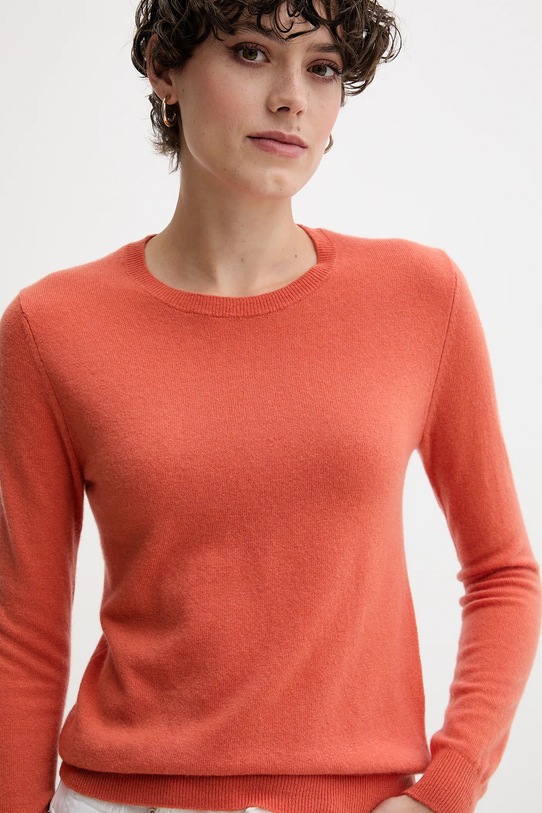 Vlnený sveter United Colors of Benetton oranžová 1002D1K01