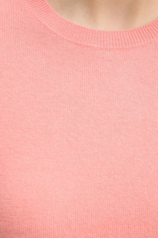 United Colors of Benetton sweter wełniany 1002D1K01 pomarańczowy