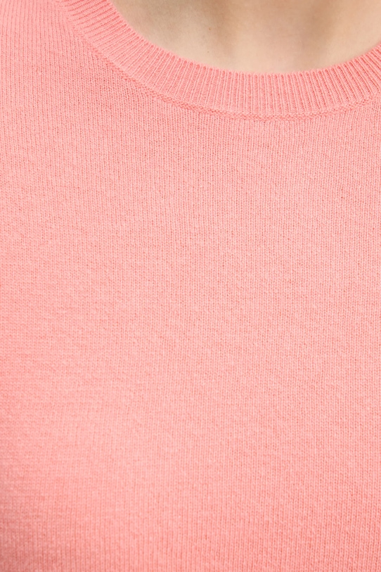 United Colors of Benetton sweter wełniany 1002D1K01 pomarańczowy