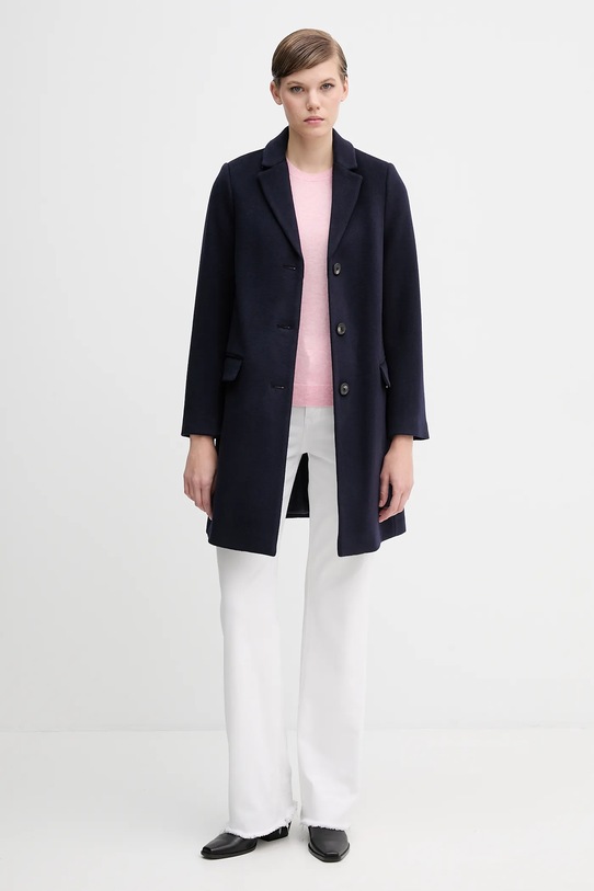 United Colors of Benetton sweter wełniany 1002D1K01 różowy AW25