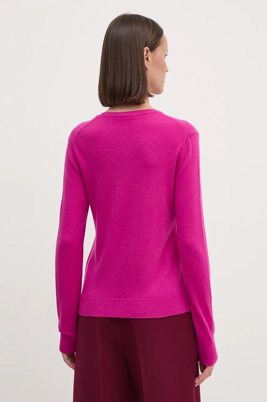 Одежда Шерстяной свитер United Colors of Benetton 1002D1K01 розовый
