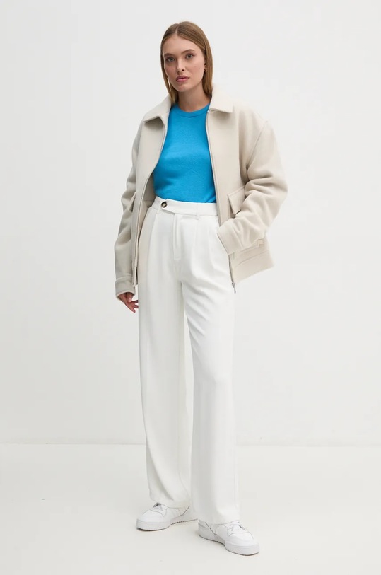 Vlněný svetr United Colors of Benetton 1002D1K01 modrá AW25