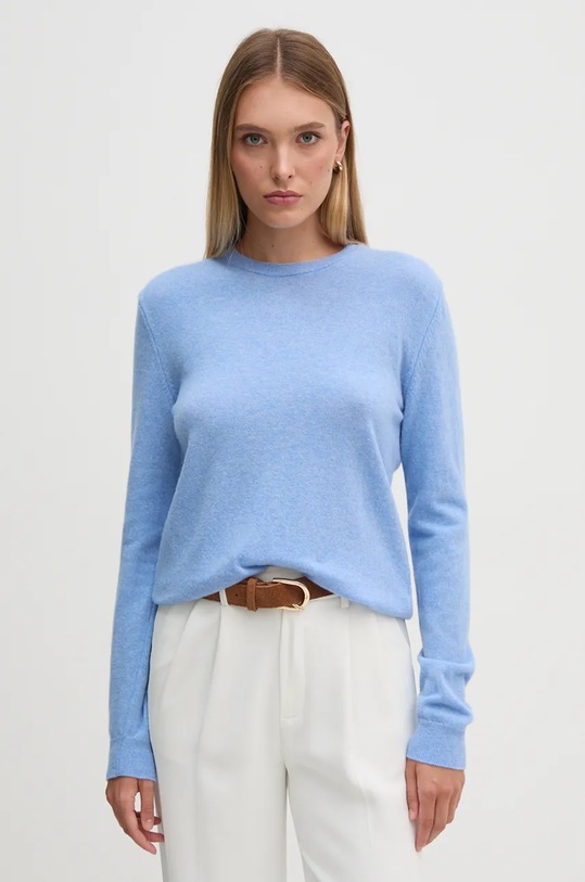 Vlněný svetr United Colors of Benetton modrá 1002D1K01
