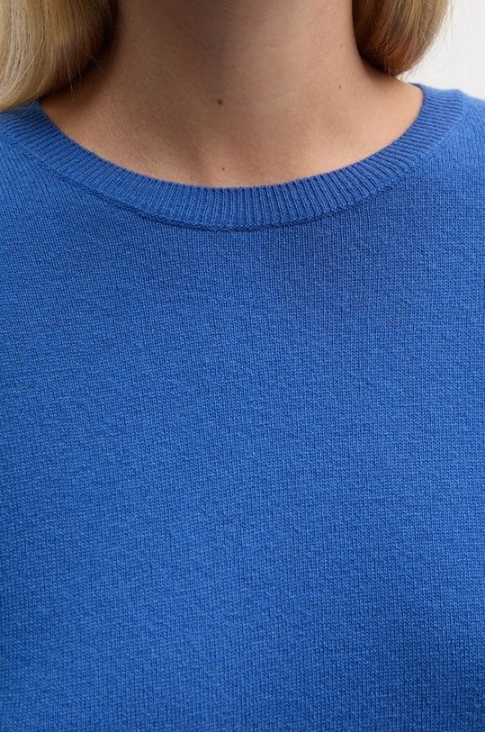 United Colors of Benetton gyapjú pulóver 1002D1K01 kék
