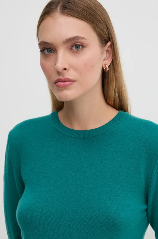 Vuneni pulover United Colors of Benetton 1002D1K01 zelena AW25