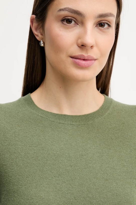 United Colors of Benetton sweter wełniany zielony 1002D1K01