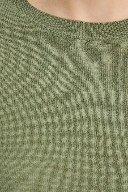 United Colors of Benetton sweter wełniany 1002D1K01 zielony