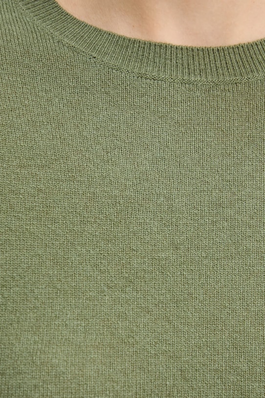 United Colors of Benetton sweter wełniany 1002D1K01 zielony