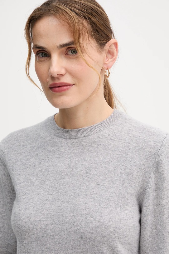 United Colors of Benetton sweter wełniany szary 1002D1K01