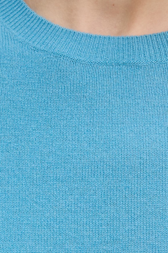United Colors of Benetton sweter wełniany 1002D1K01 niebieski